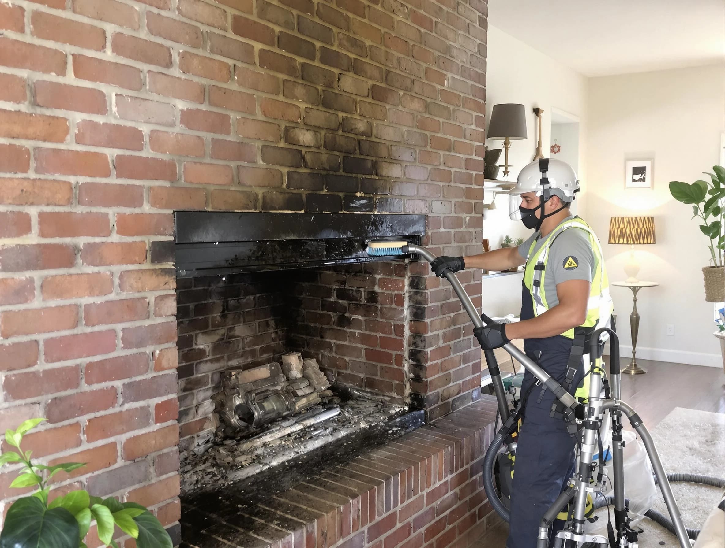 Westfield Chimney Sweep providing fireplace cleaning services in Westfield, NJ