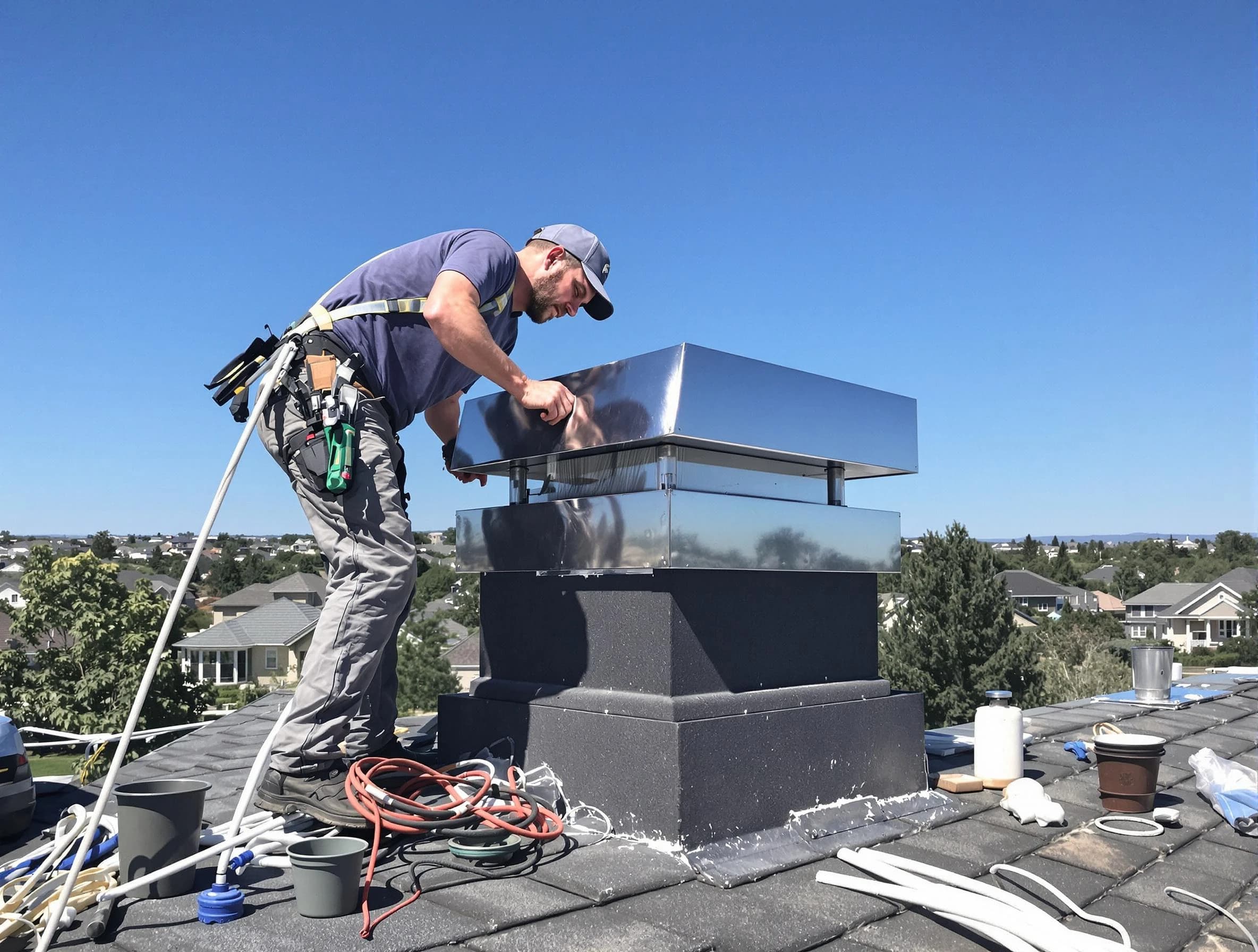 Chimney Cap Services service in Westfield, NJ