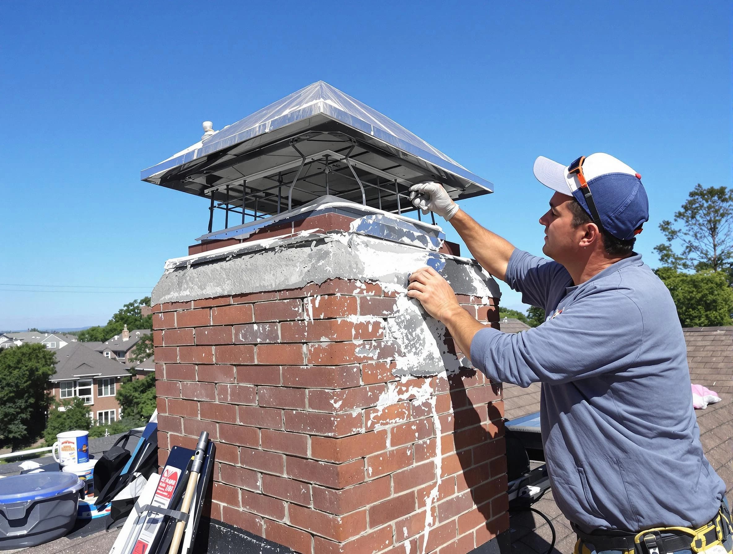 Chimney Crown Services service in Westfield, NJ